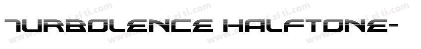 Turbolence Halftone字体转换